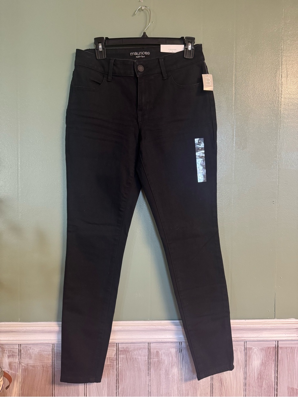Maurices Black Women's Skinny Jeans - High Rise